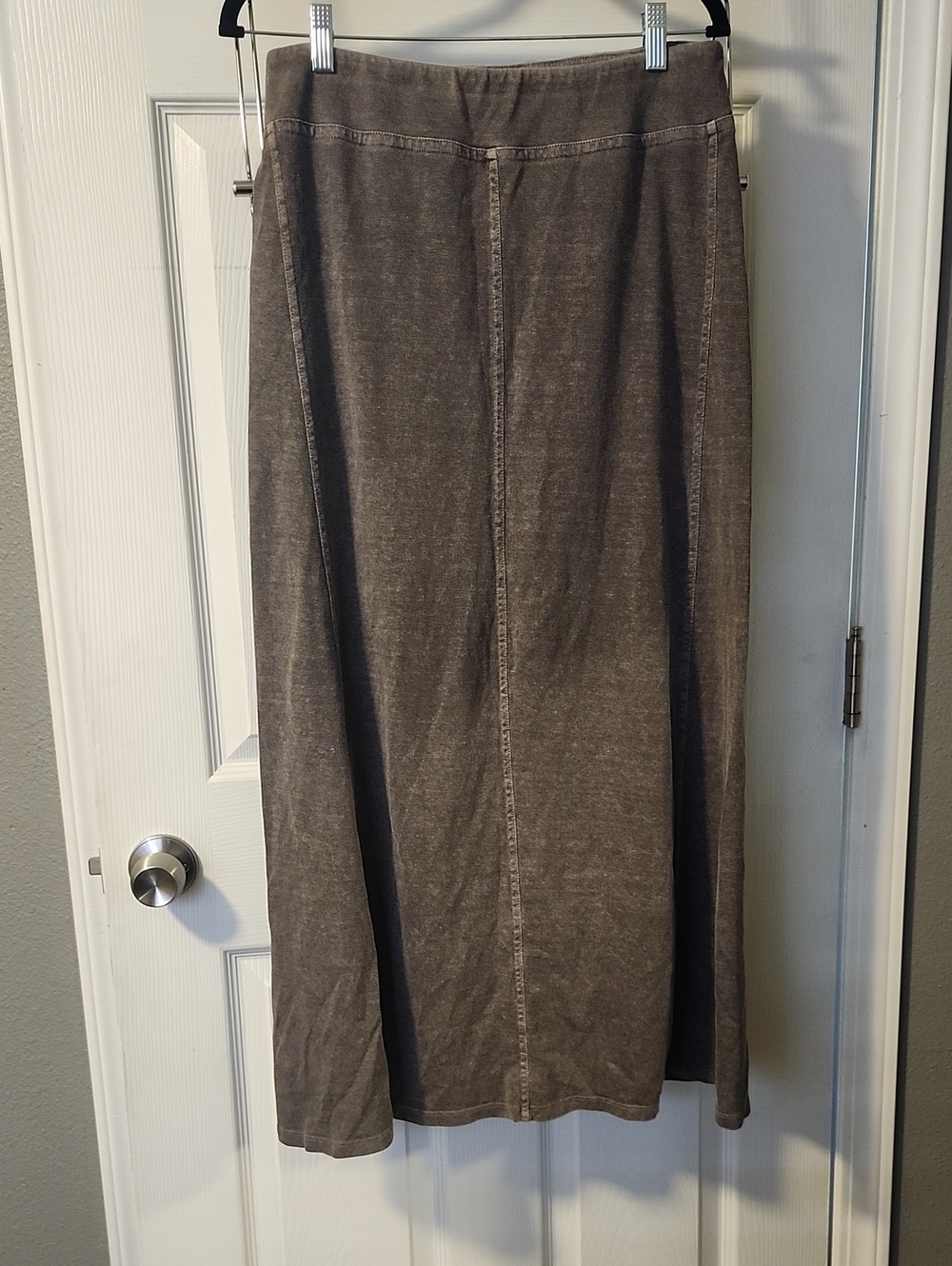 Poetry Grey Washed Maxi Skirt